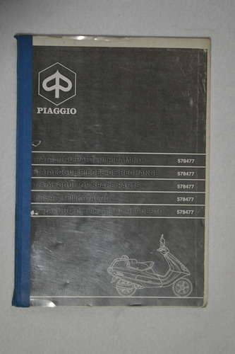 Catalogo De Partes Piaggio 578477 Hexagon Gt 250 Allsales