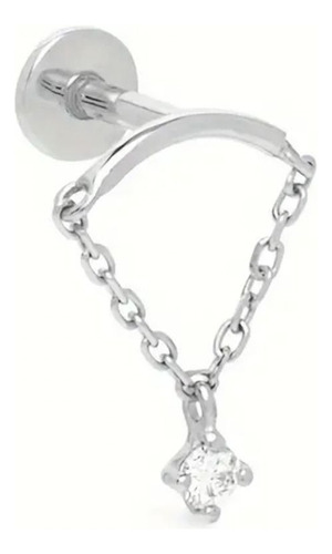 Piercing Labret Helix Con Cadena 1 Joya Lbc06 1.2x8 1 Und