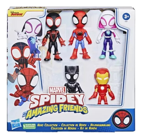 Set De 5 Spidey Amazing Friends Coleccion De Heroes
