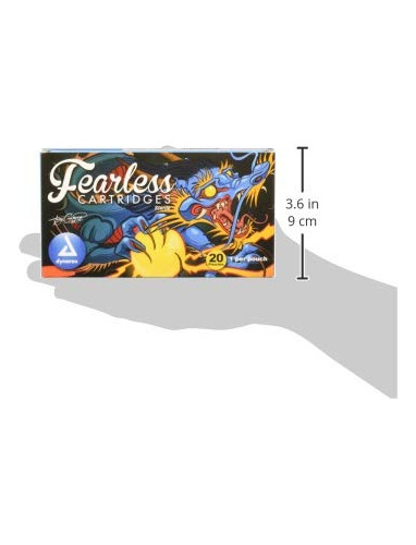 Cartuchos De Tatuaje Dynarex Fearless - Magnum Curvo, , Aguj