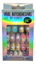Comprar Uñas Press On Autoadhesivas Glitter Thelma&louise
