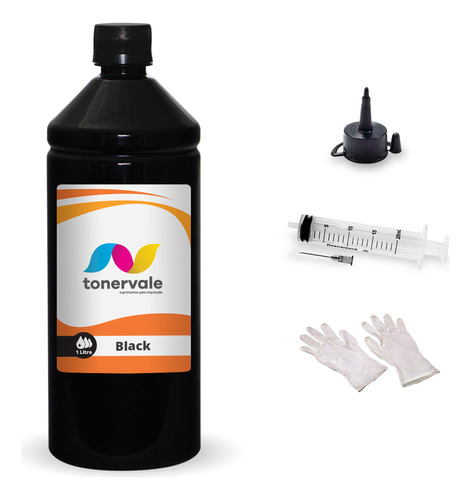 Tinta Para Epson R320 T048120 Black 1 Litro