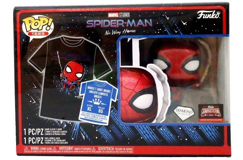 ¡¡¡ Spider-man Diamond Target Con Funko #1160 Talla Xl !!! (Usado)