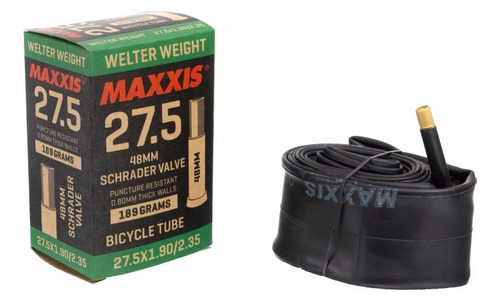 Camara Maxxis P Bici 27.5x1.90/2.35 Schrader Welter Weight Tipo de válvula Presta