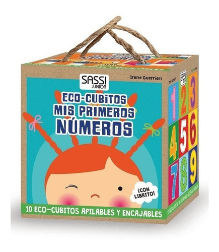Cubos Apilables X10 Torre Animales Numeros Castellano Full