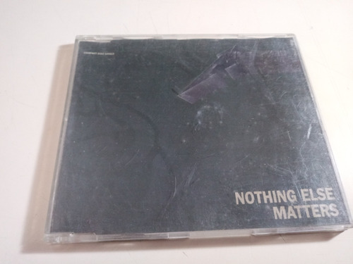 Metallica - Nothing Else Matters - Cd Single Made In Germany