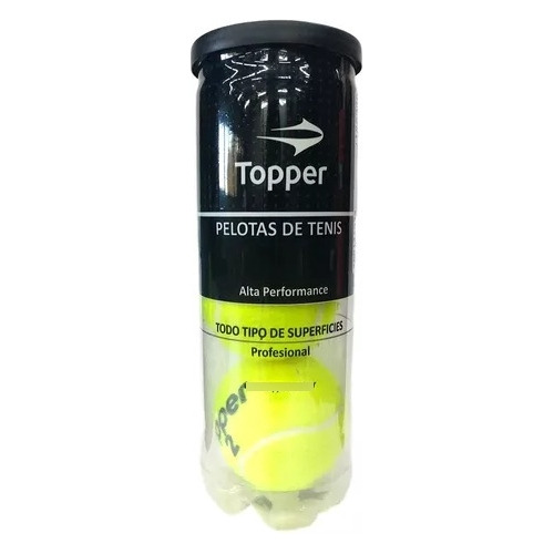 Tubo Pelotas Tenis Topper Tennis X 3 All Court