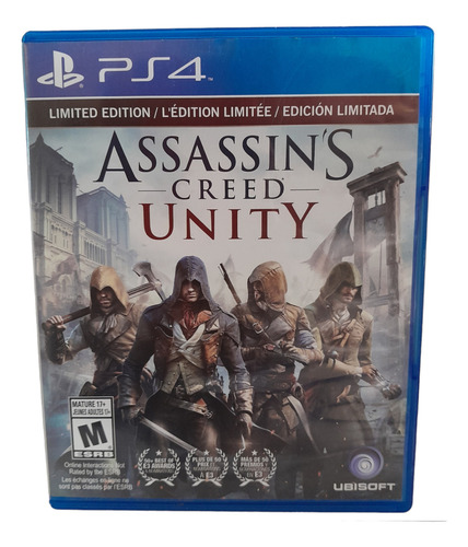 Assassins Creed Unity Edición Limitada Ps4 - Mastermarket (Reacondicionado)