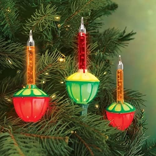 Luces De Navidad De Burbujas Retro De Holiday Pride Retro De