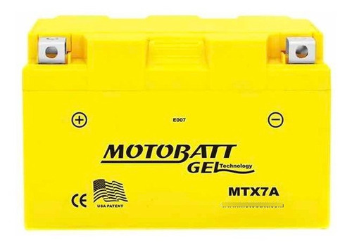 Batería Motobatt Gel Kymco Agility - Rocket - Fly Akt Jet