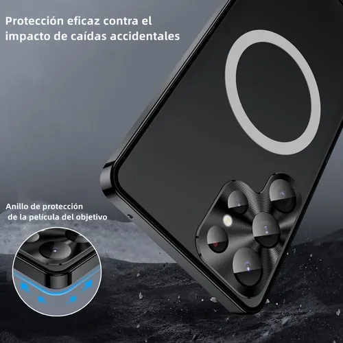 Carcasa Magnética Metal Para Samsung Galaxy S23 Ultra