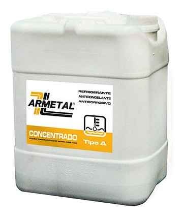 Liquido Anticongelante Armetal 20 Litros Amarillo Permanent