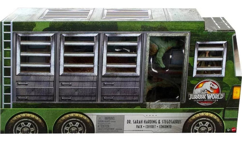 Dr. Sarah Harding & Stegosaurus Jurassic World Legacy Col. (Usado)