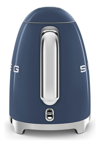 Hervidor Eléctrico Retro Azul Marino Con Apagado Automático