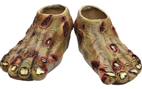 Manos De Zombie Gloves, Zombie Flesh Hands Disfraz Zombie