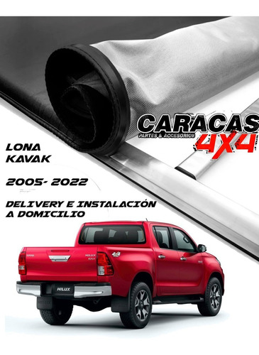 Lona Para Hilux Kavak Enrollable