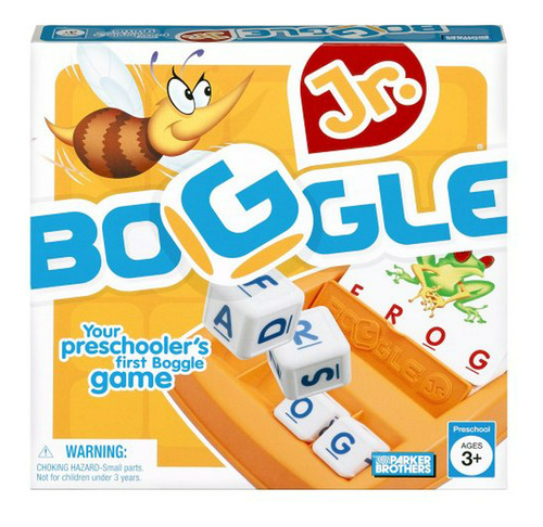 Boggle Junior, Juego De Mesa Para Preescolares.