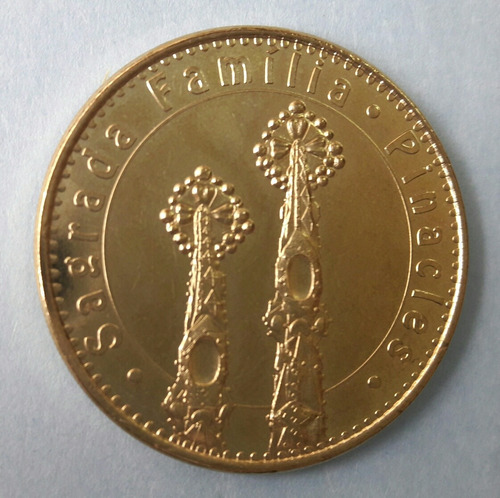Medalla De España De La Sagrada Familia 