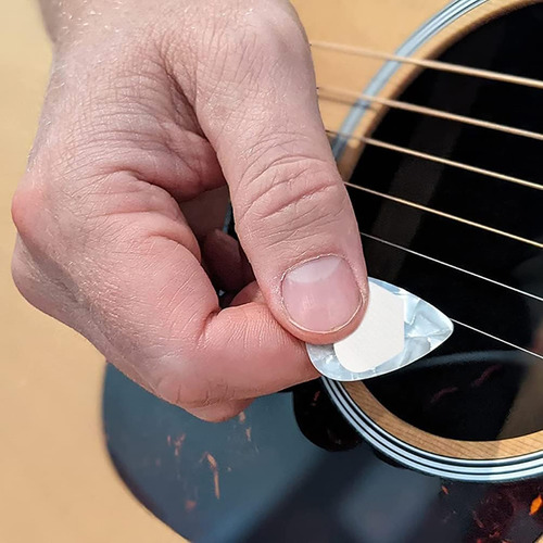 Pegatina De Silicona Para PĂșas De Guitarra Que Deja De Caer