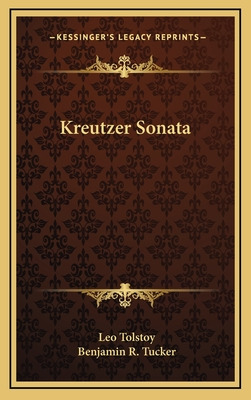 Libro Kreutzer Sonata - Tolstoy, Leo Nikolayevich, 1828-1...