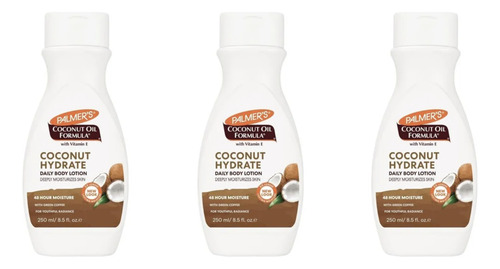 Palmer S Loción Corporal Hidratante De Aceite De Coco 3 Pack Coco