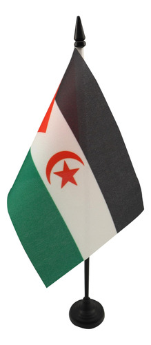 Az Flag Bandera De Mesa Del Sahara Occidental De 3.9 X 5.9 i