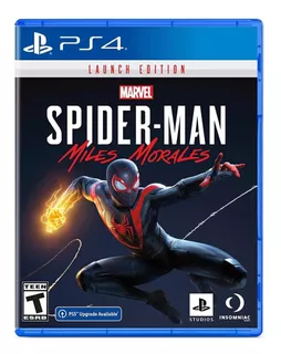 Spiderman Miles Morales Standard Edition Juego Físico Ps4