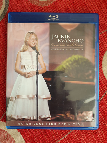 Jackie Evancho Dream With Me In Concert. Blu Ray Usado