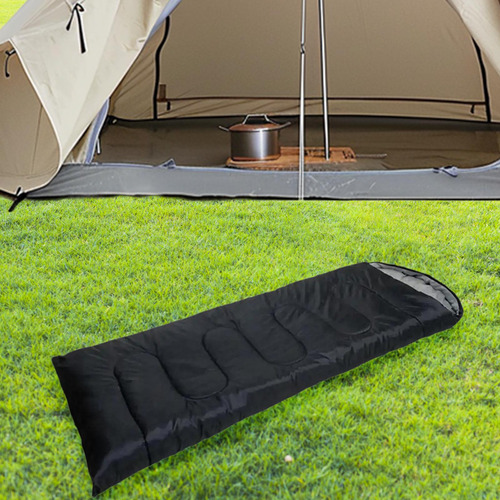 Saco De Dormir Para Clima Frío, Ligero, 1,8 Kilos Negro