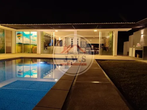Casa Campestre En Venta En Condominio Palma Real, Restrepo, Meta - Jws Inmobiliaria