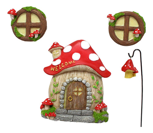 Juego De Estatuas De Jardín, Adorno Para Patio, Decoración