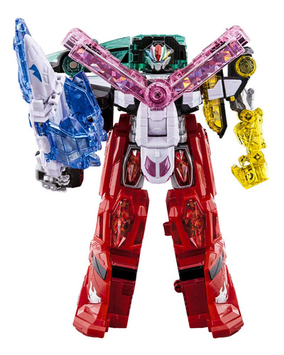 Set De Juguetes Robóticos Bandai Mashin Sentai Kiramager Dx