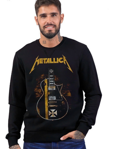 Buzo Metallica Rock Musica Guitarra