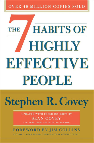 Libro Los 7 Hábitos De La Gente Altamente Efectiva-en Inglés