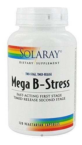 Dos Etapas Mega B-stress Solaray 120 Caps