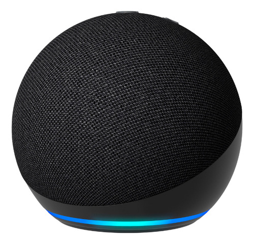 Amazon Echo Dot 5th Gen con asistente virtual Alexa negro 110V/240V