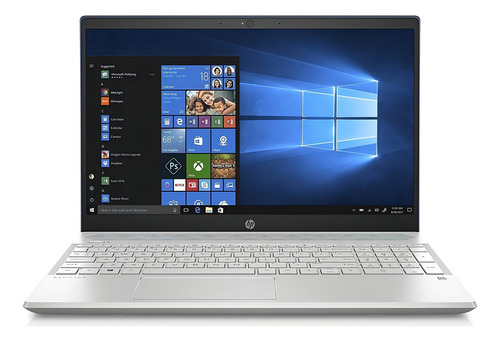 Notebook Pavilion 15-cw0009la 15.6" prata/azul 12GB de Ram - 128GB SSD - 1TB HDD - AMD Ryzen 5