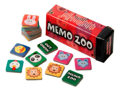 Zoo Memo Juego De Memoria De Animales - 