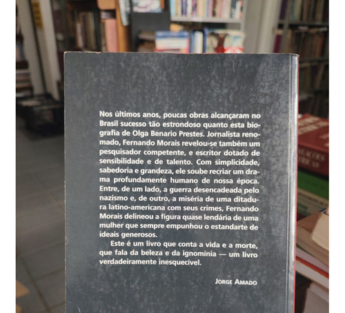 Livro Olga De Fernando Morais