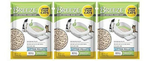 Tidy Cats Pack De 3 Pellets De Basura Breeze Cat - 3.5 Lb.