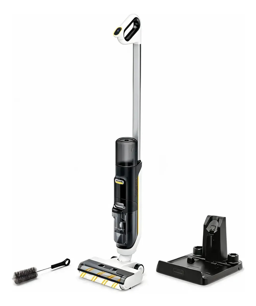 Aspiradora Trapeadora Fcv3 A Batería Karcher Blanco