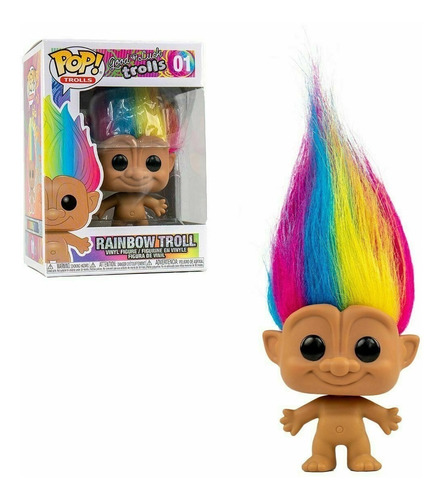 Funko Pop Trolls Rainbow Troll