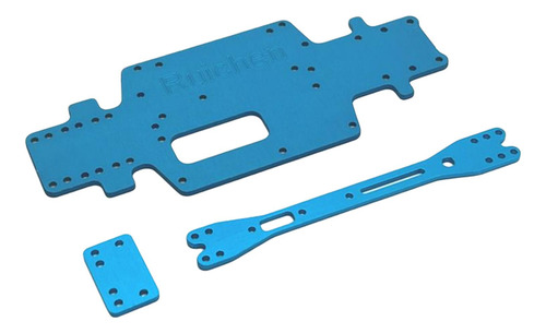 Piezas De Repuesto De Tablero De De Metal Para Wltoys Azul