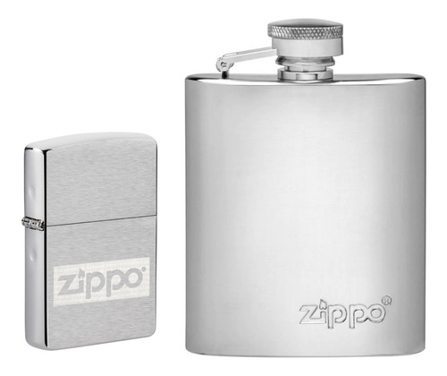  Encendedor Y Petaca Zippo