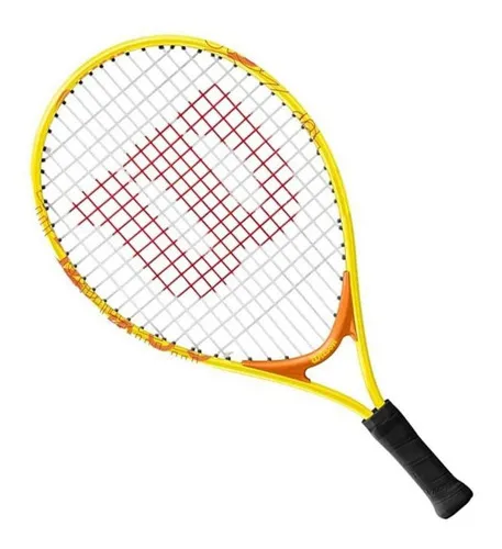 Raqueta de tenis infantil Wilson Us Open 19 Junior con funda amarilla