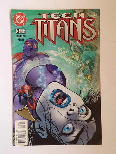 Teen Titans. Watery Grave, Nro 3, Diciembre 1996, En Ingles