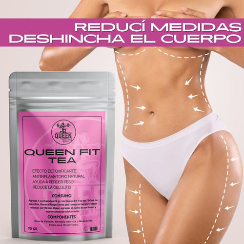 Queen Fit Tea - Mix Herbal Reductor