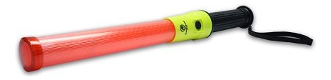 Baton Led Rojo Mango Negro Amarillo 14 Luz Super Brillante