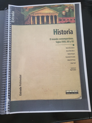 Libro Historia   El Mundo Contemporaneo  S Xviii Xix Xx