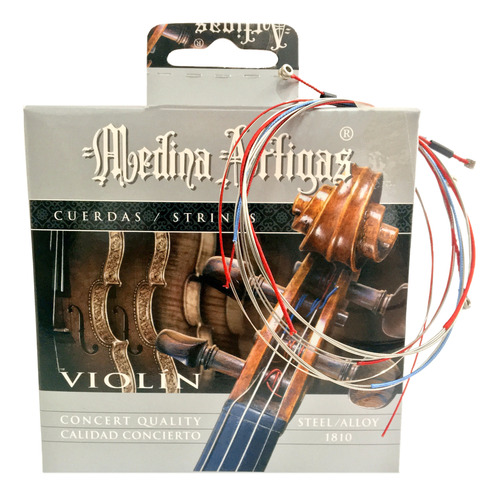 Encordado Para Violin Medina Artigas 1810 Lisas